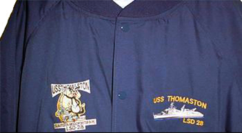 LSD-28 Jacket Front - Embroidered Logo and Thomaston